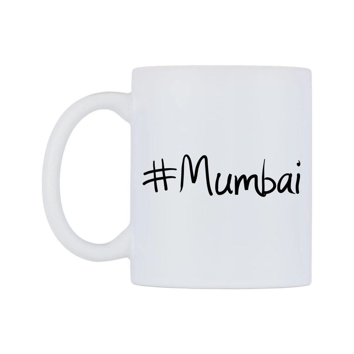 Mumbai Mug — mug, right side, on a white background