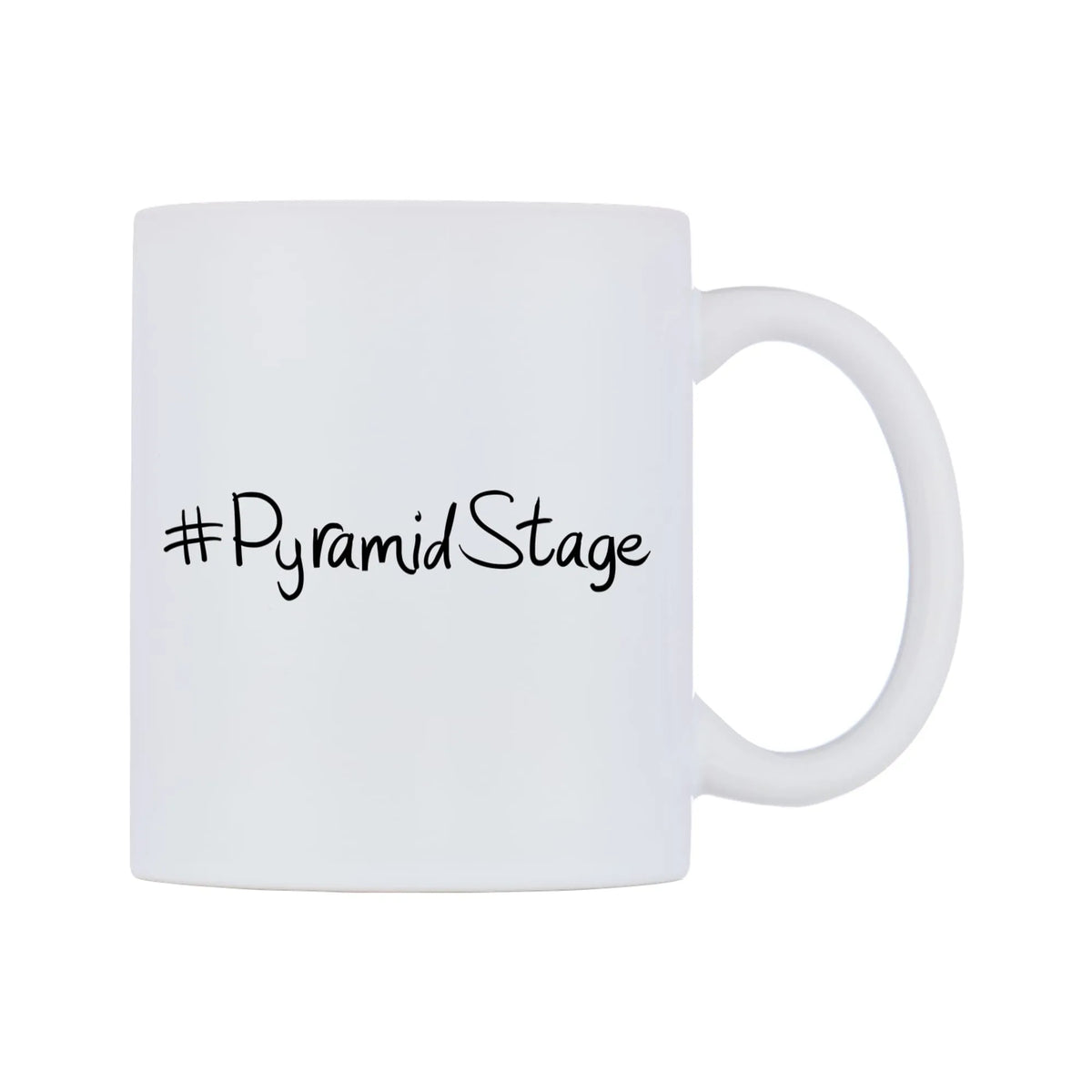 PyramidStage Mug — mug, left side, on a white background