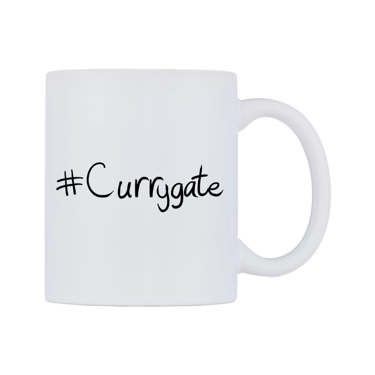 Currygate Mug — mug, left side, on a white background