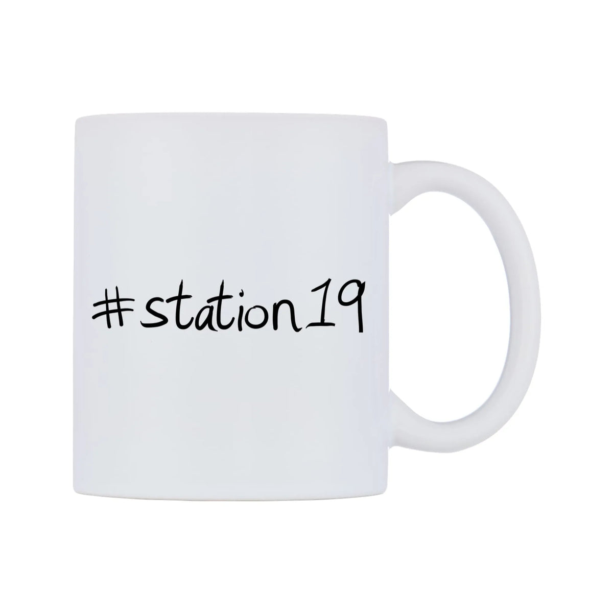 station19 Mug — mug, left side, on a white background