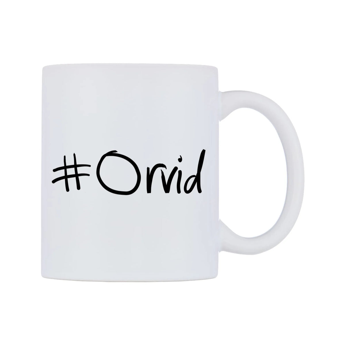 Orvid Mug — mug, left side, on a white background