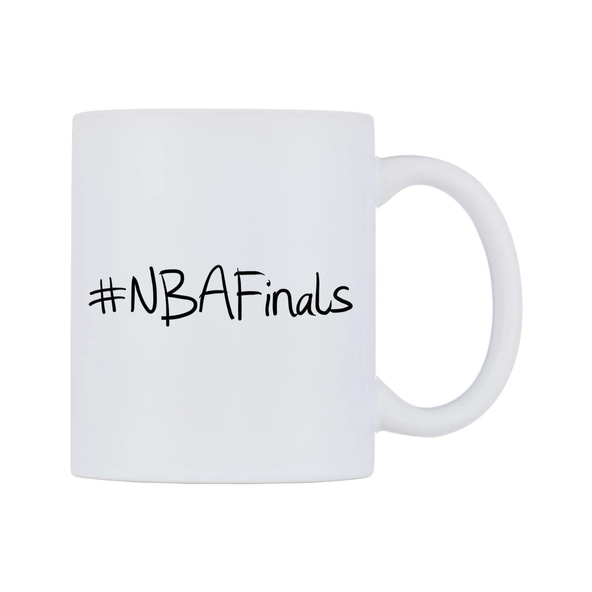 NBAFinals Mug — mug, left side, on a white background