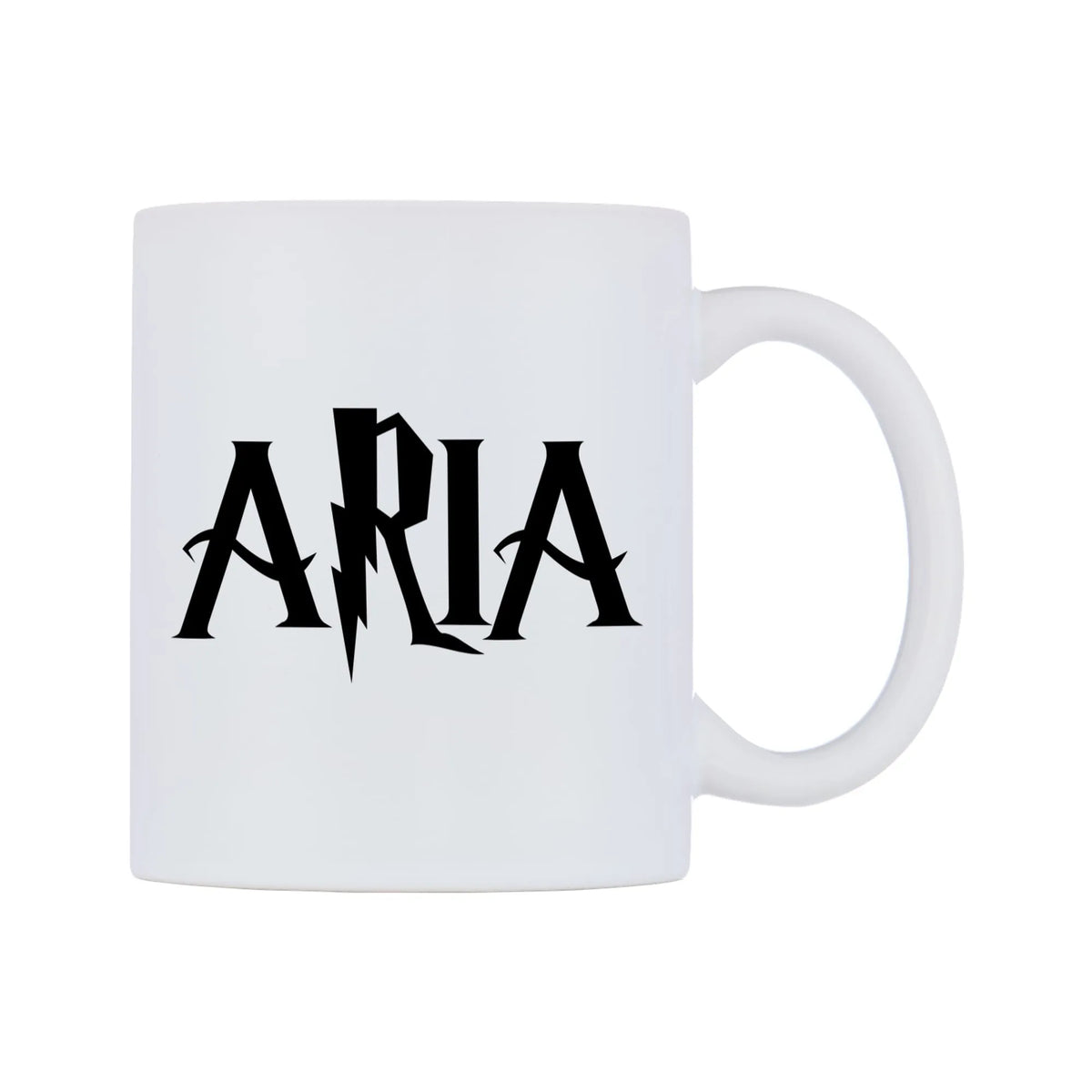 Aria - Wizard Themed Mug — mug, left side, on a white background