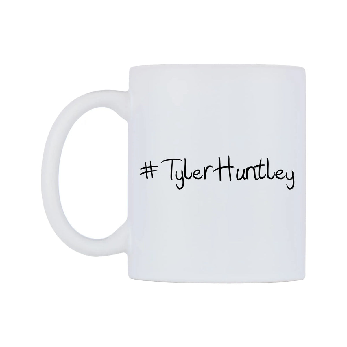 TylerHuntley Mug — mug, right side, on a white background