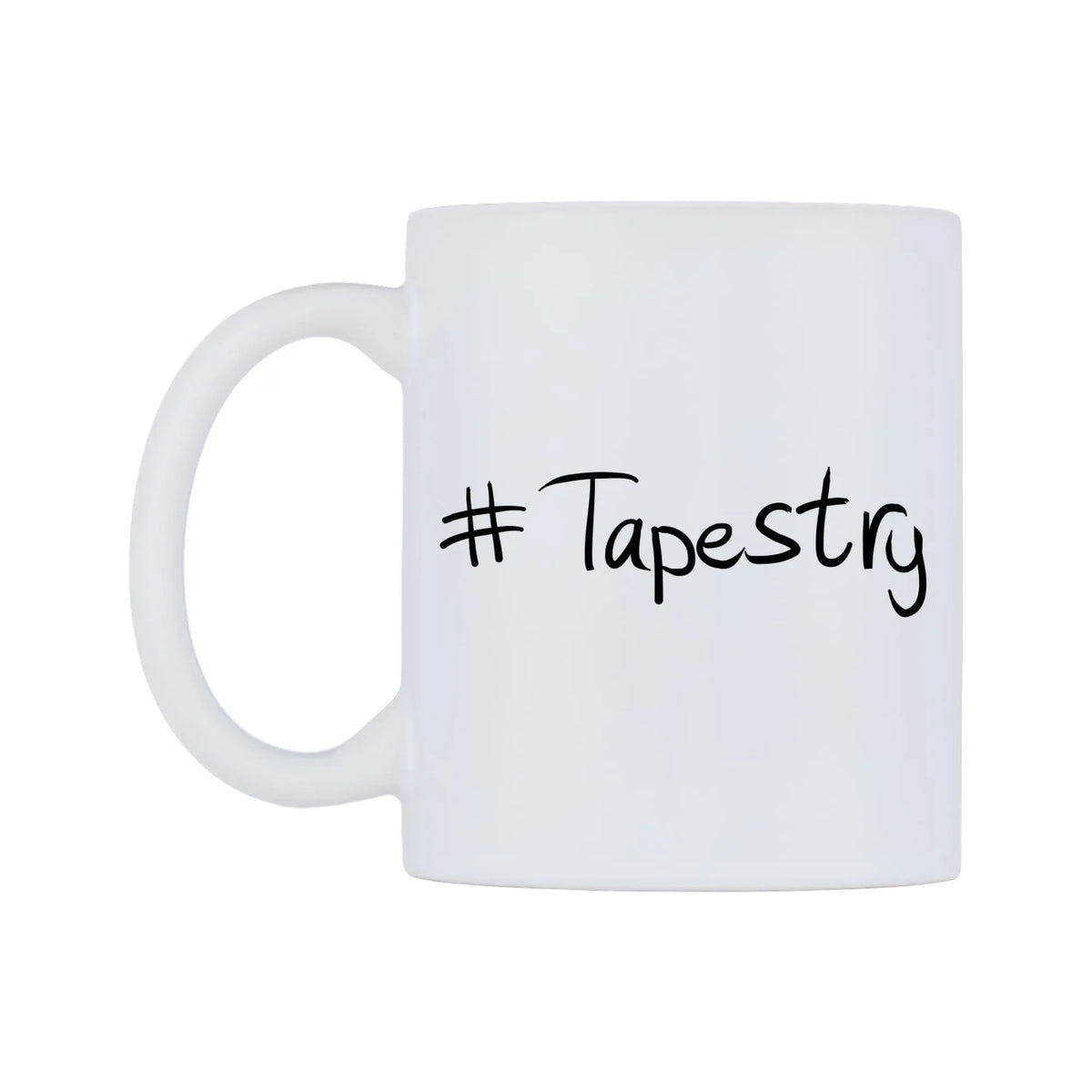 Tapestry Mug — mug, right side, on a white background