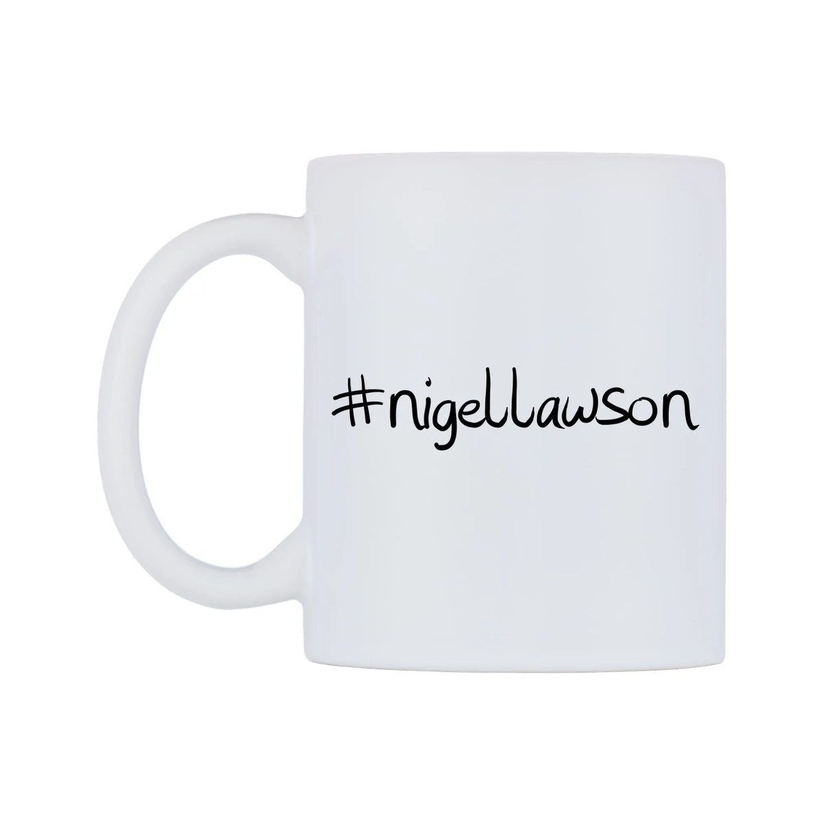 nigellawson Mug — mug, right side, on a white background