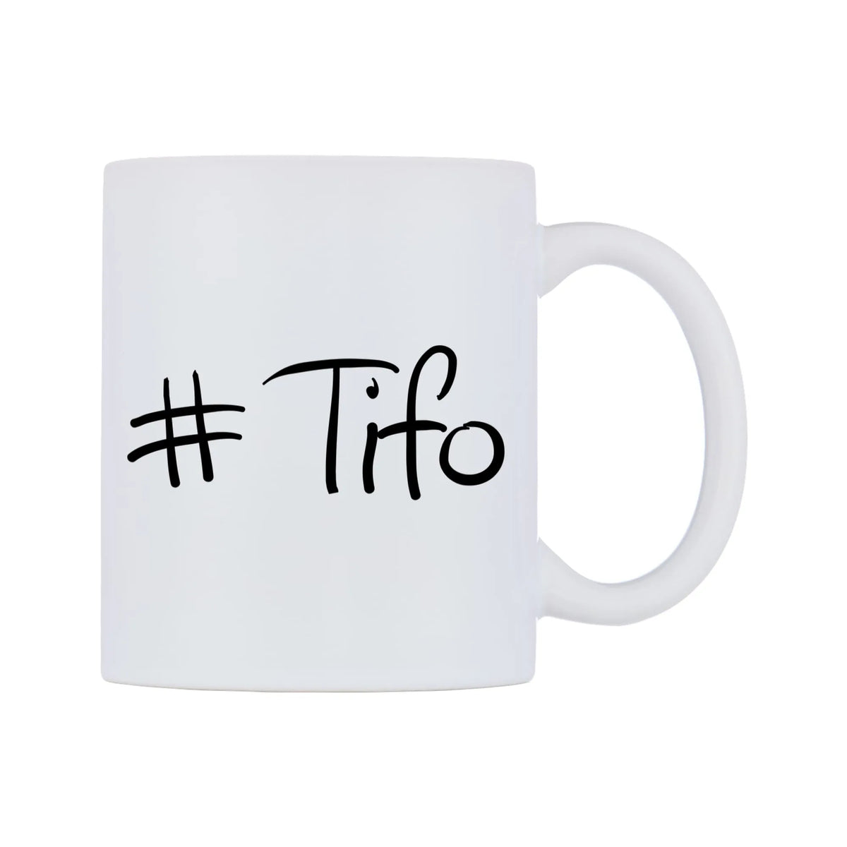 Tifo Mug — mug, left side, on a white background