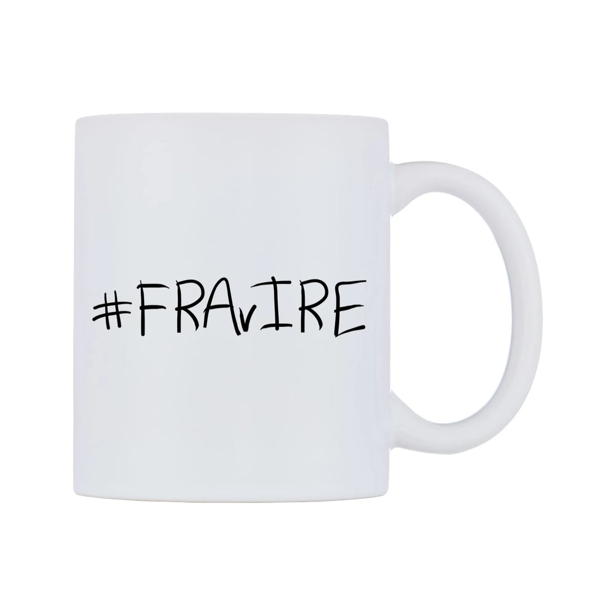 FRAvIRE Mug — mug, left side, on a white background