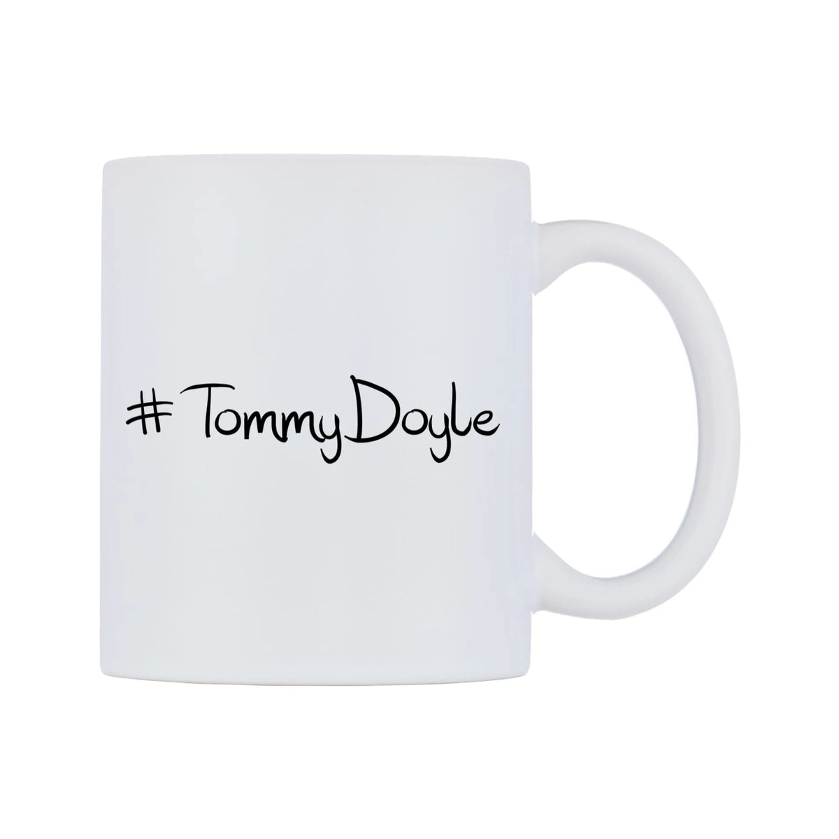 TommyDoyle Mug — mug, left side, on a white background