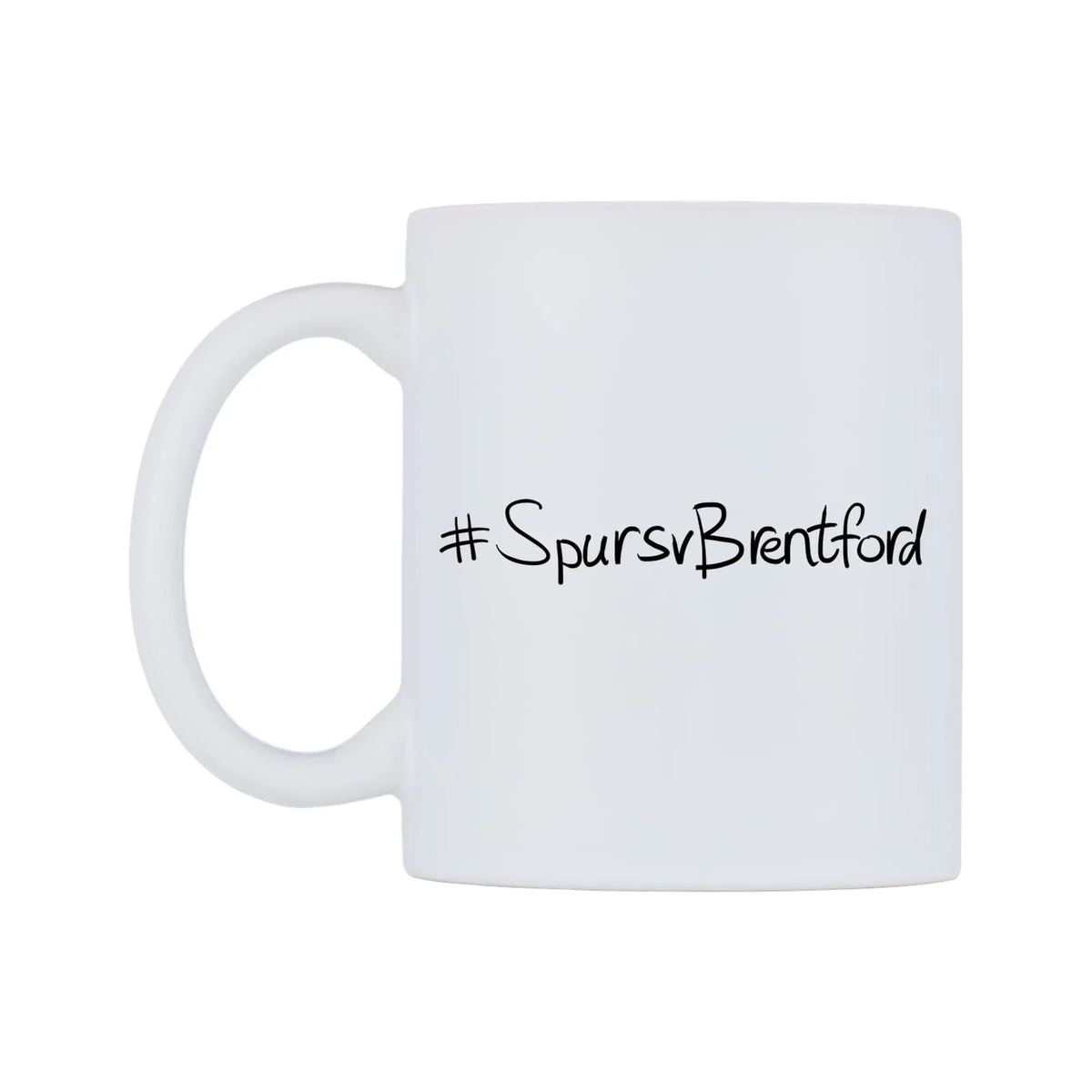 SpursvBrentford Mug — mug, right side, on a white background