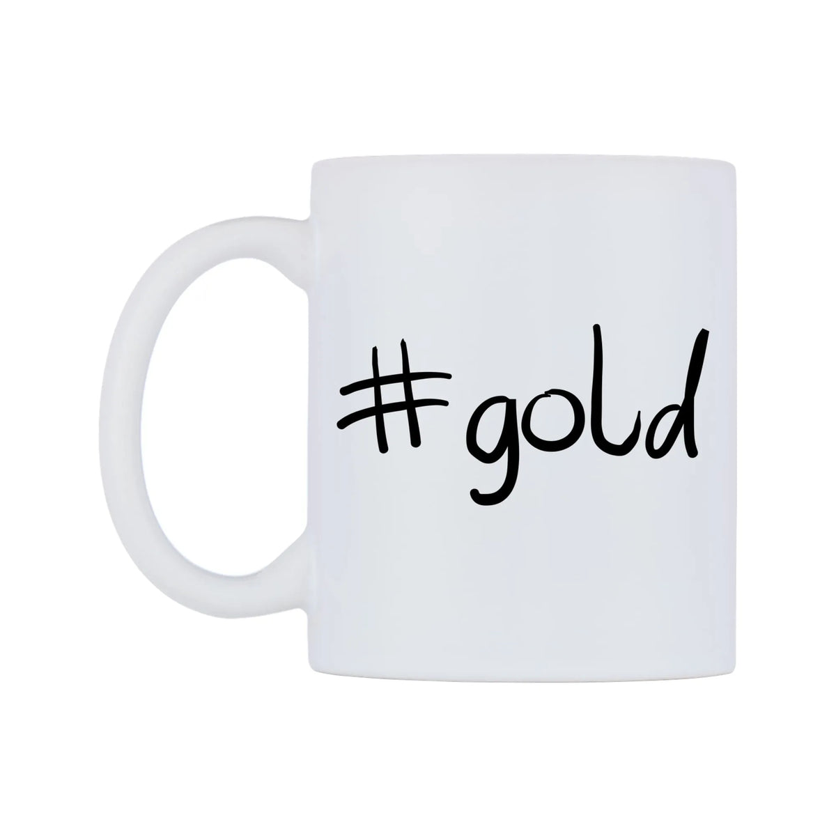 gold Mug — mug, right side, on a white background