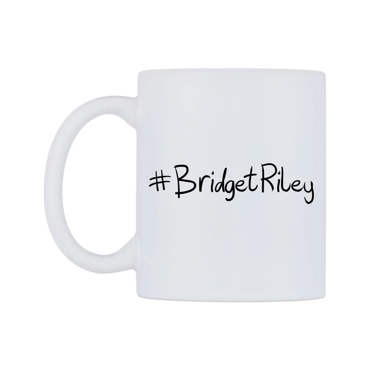 BridgetRiley Mug — mug, right side, on a white background