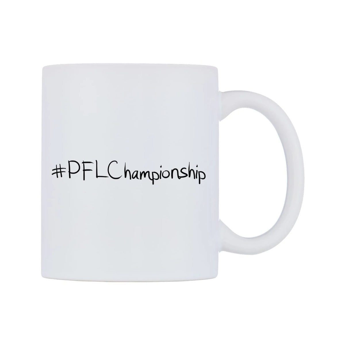 PFLChampionship Mug — mug, left side, on a white background