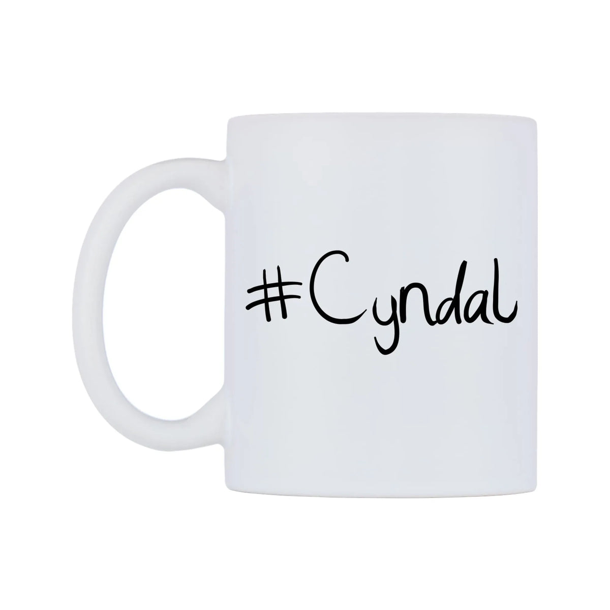 Cyndal Mug — mug, right side, on a white background