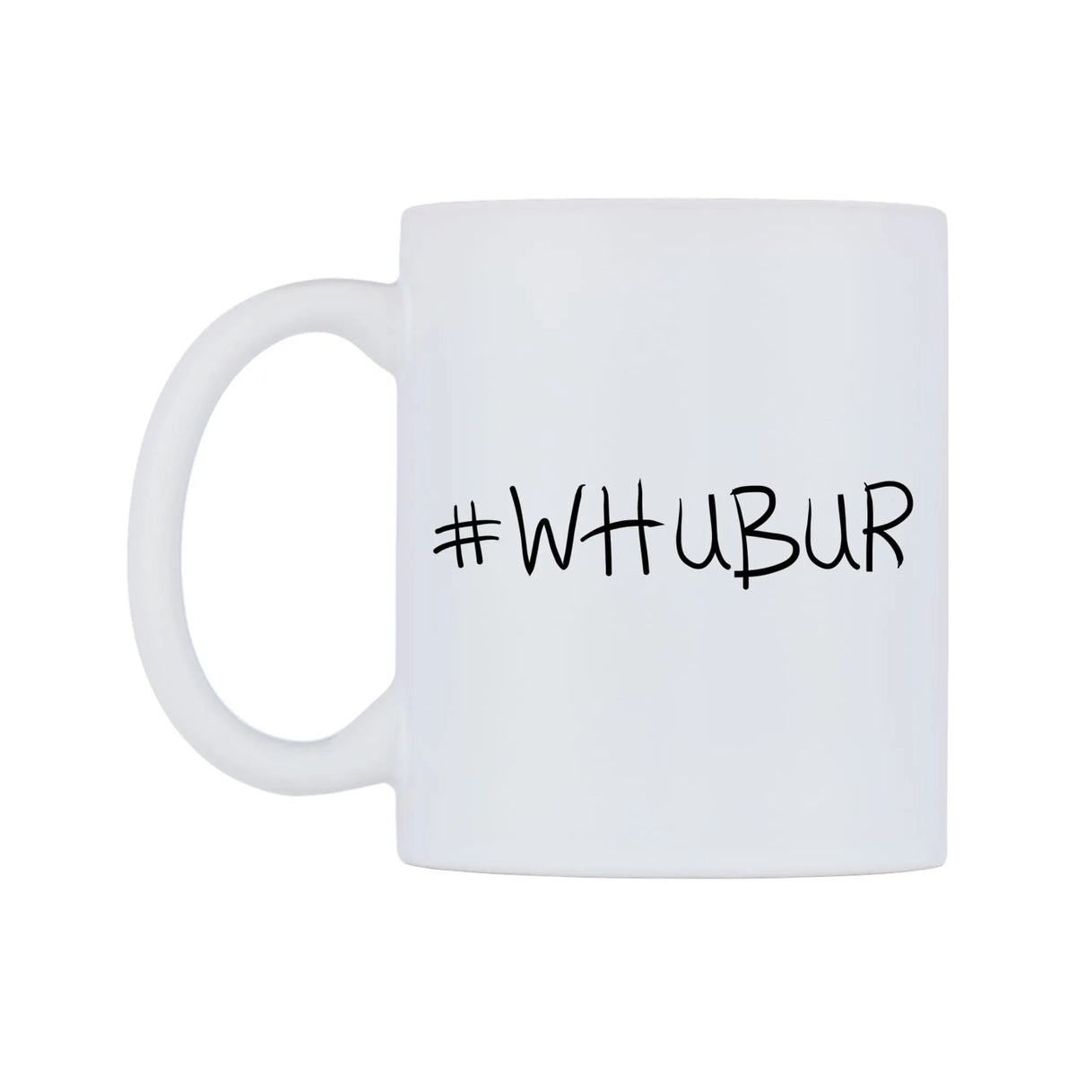 WHUBUR Mug — mug, right side, on a white background