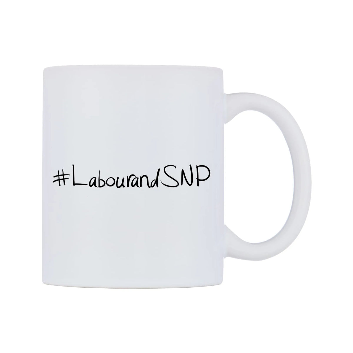LabourandSNP Mug — mug, left side, on a white background