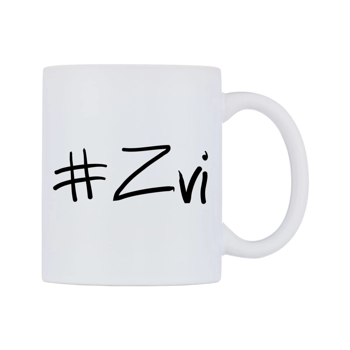Zvi Mug — mug, left side, on a white background