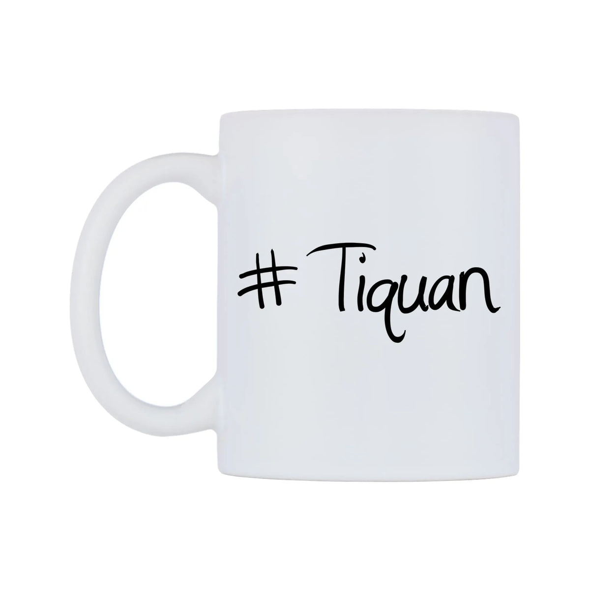 Tiquan Mug — mug, right side, on a white background