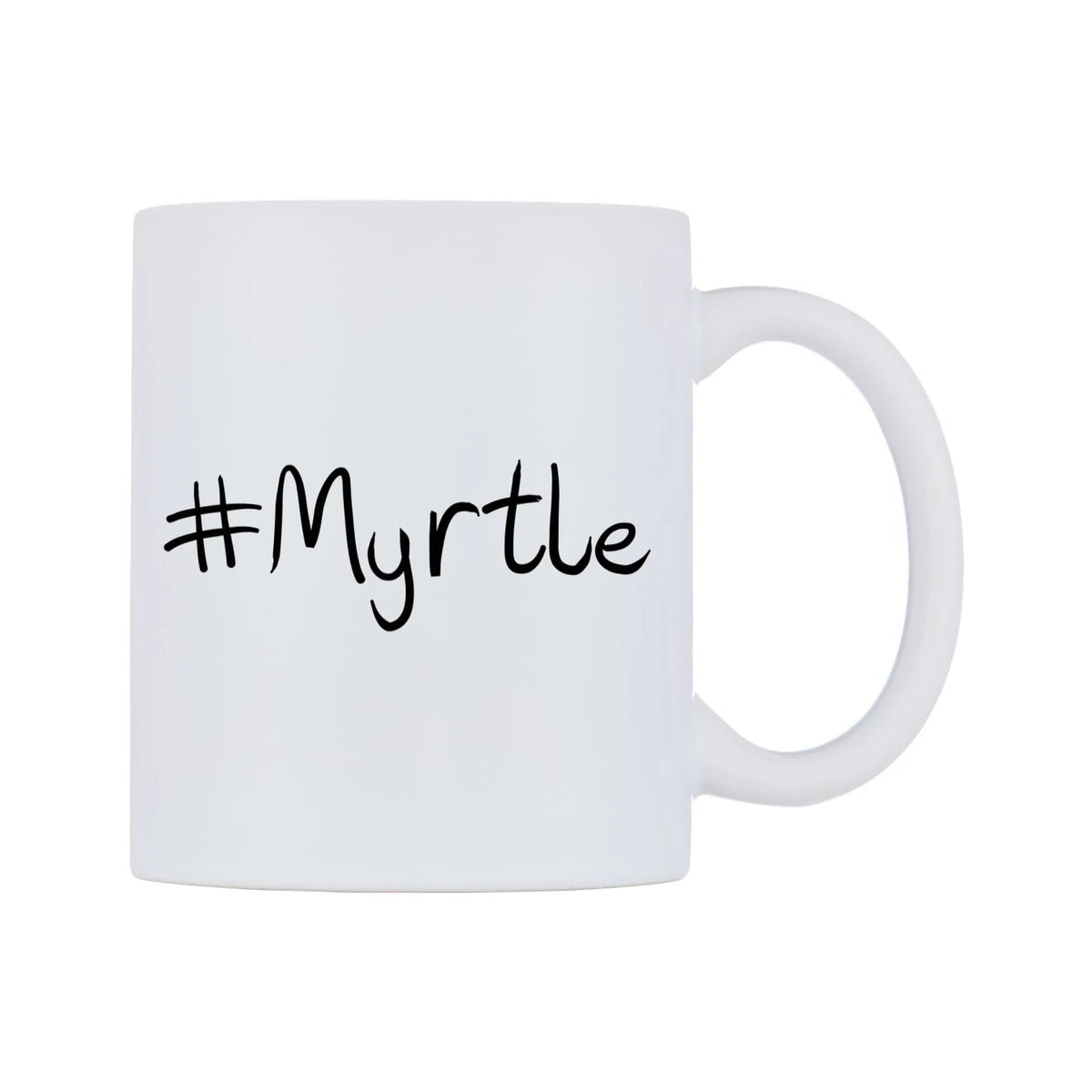 Myrtle Mug — mug, left side, on a white background