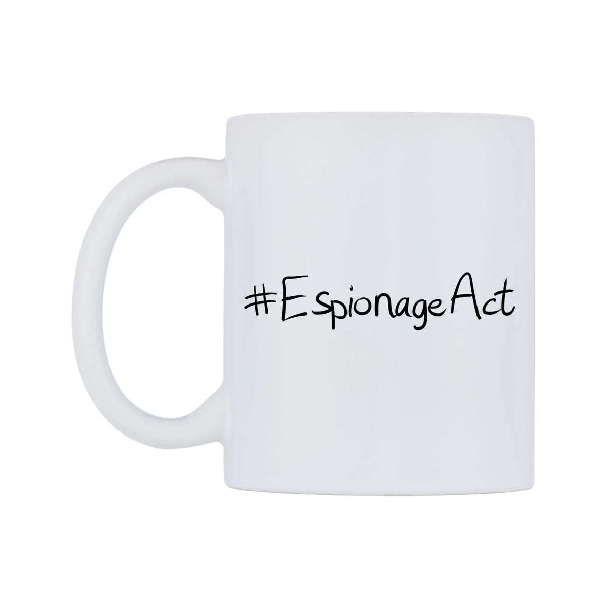 EspionageAct Mug — mug, right side, on a white background