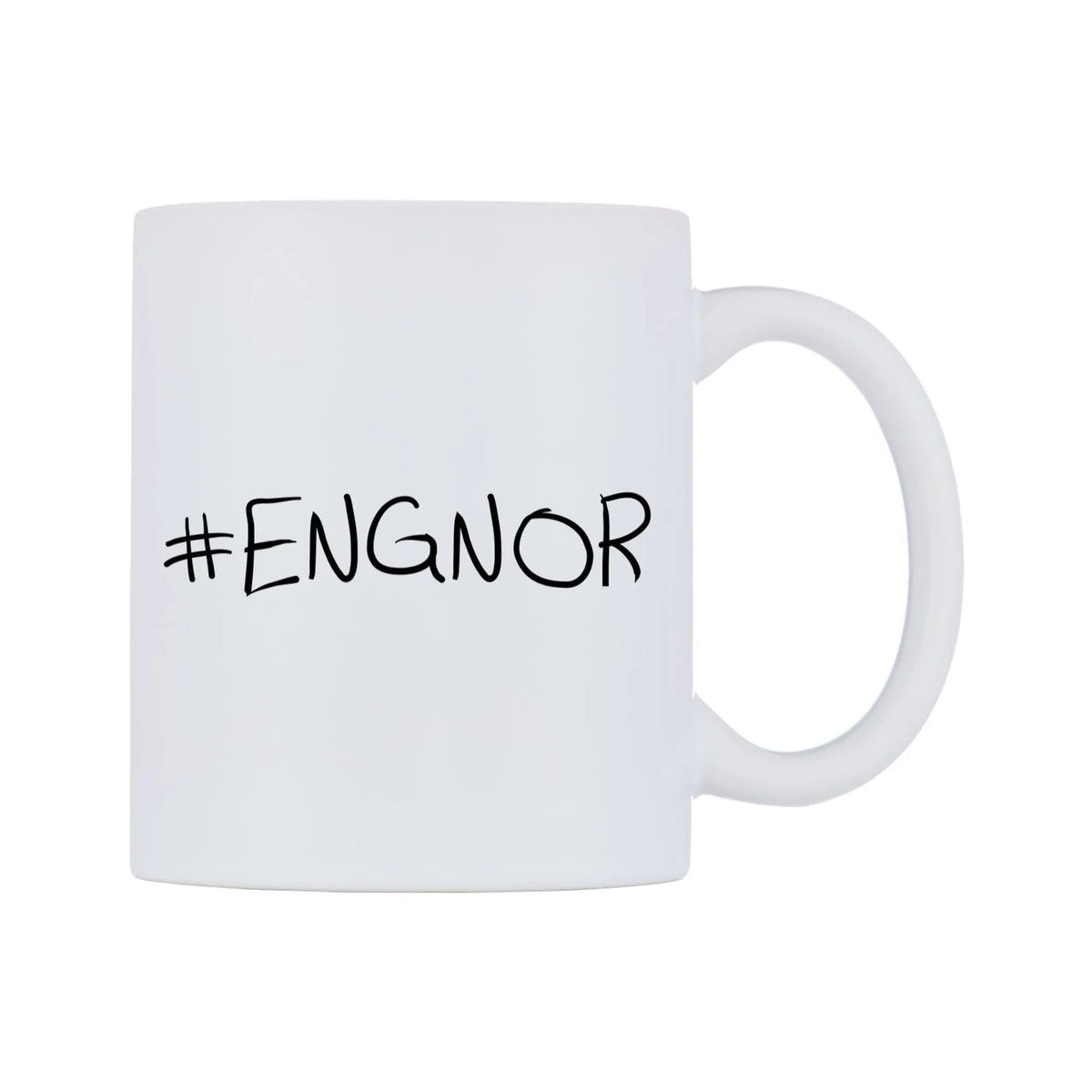 ENGNOR Mug — mug, left side, on a white background