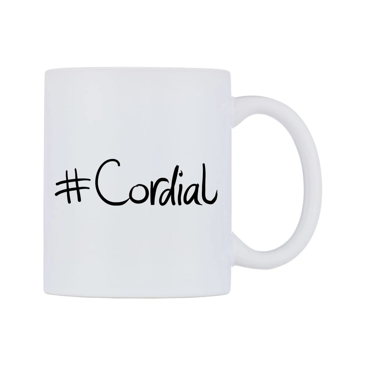 Cordial Mug — mug, left side, on a white background