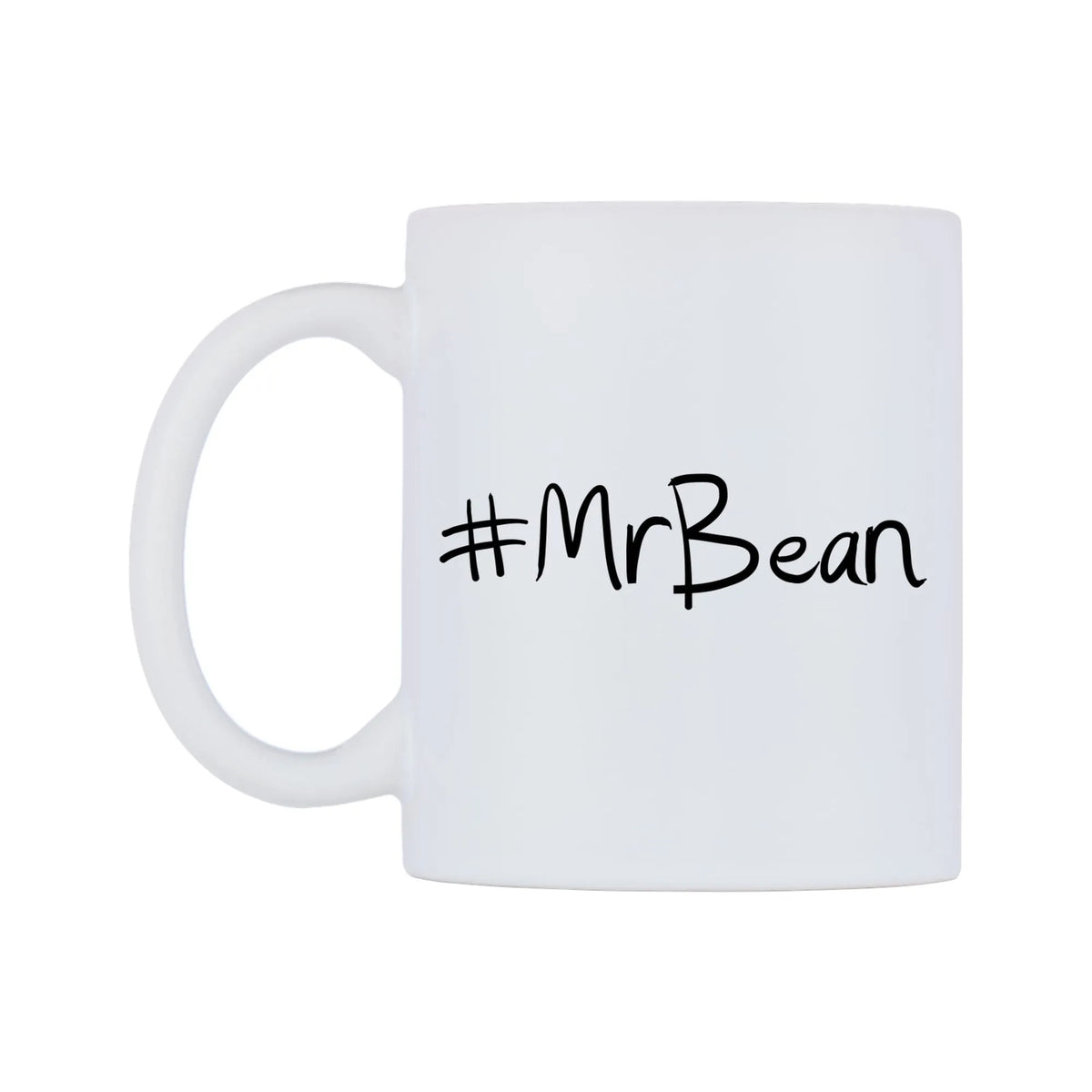MrBean Mug — mug, right side, on a white background