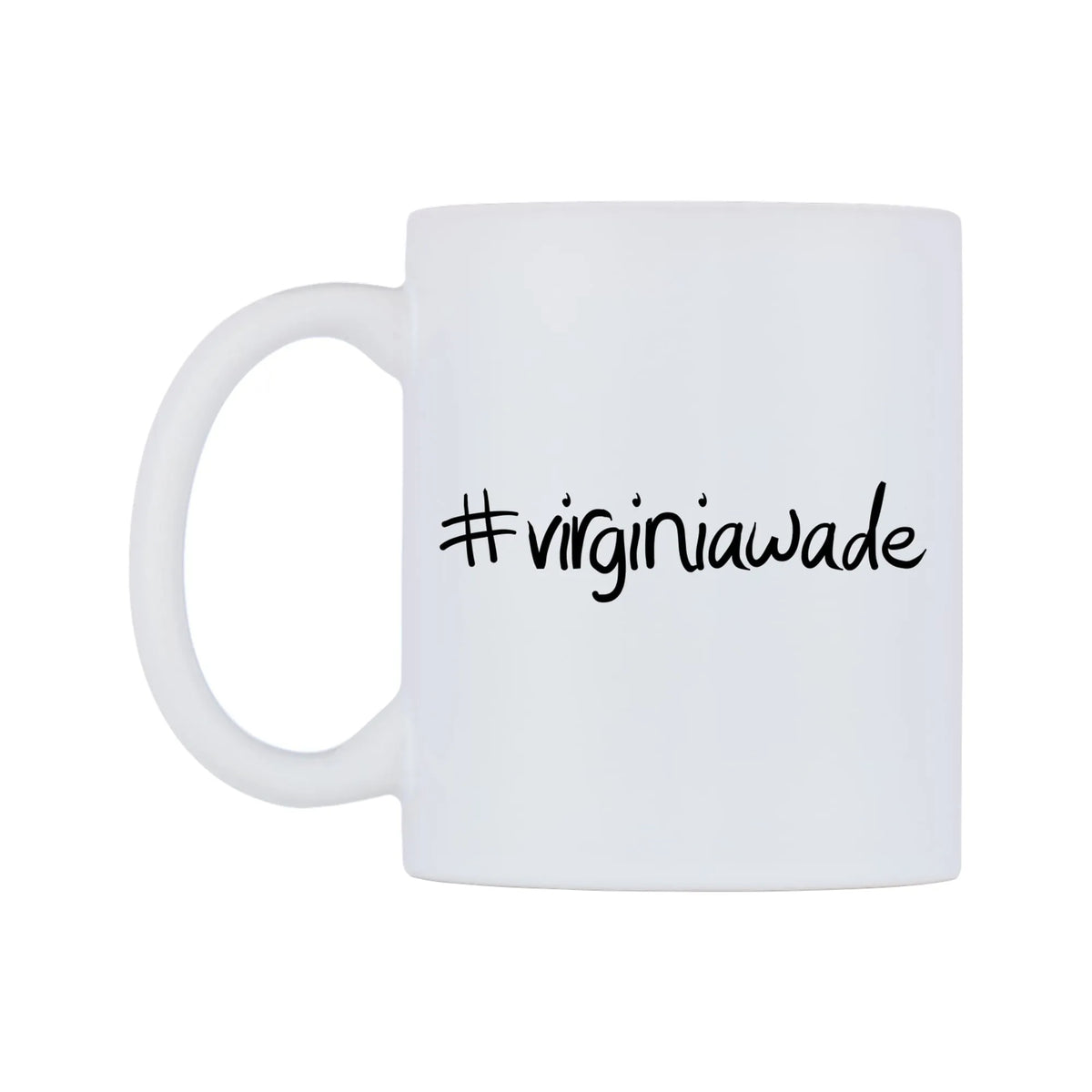 virginiawade Mug — mug, right side, on a white background