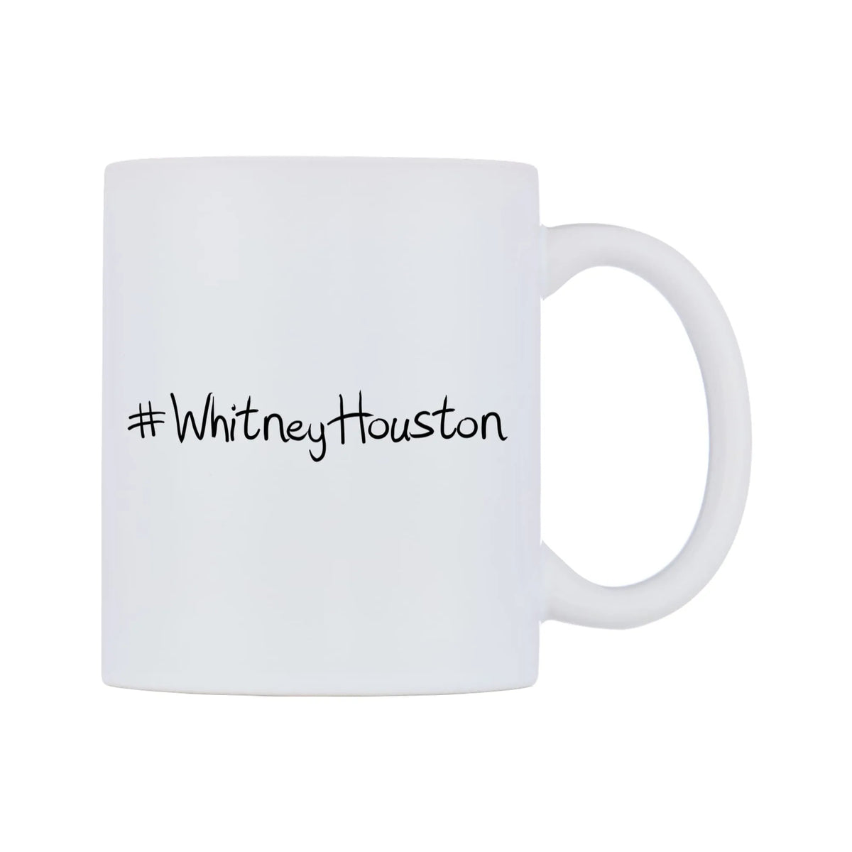 WhitneyHouston Mug — mug, left side, on a white background