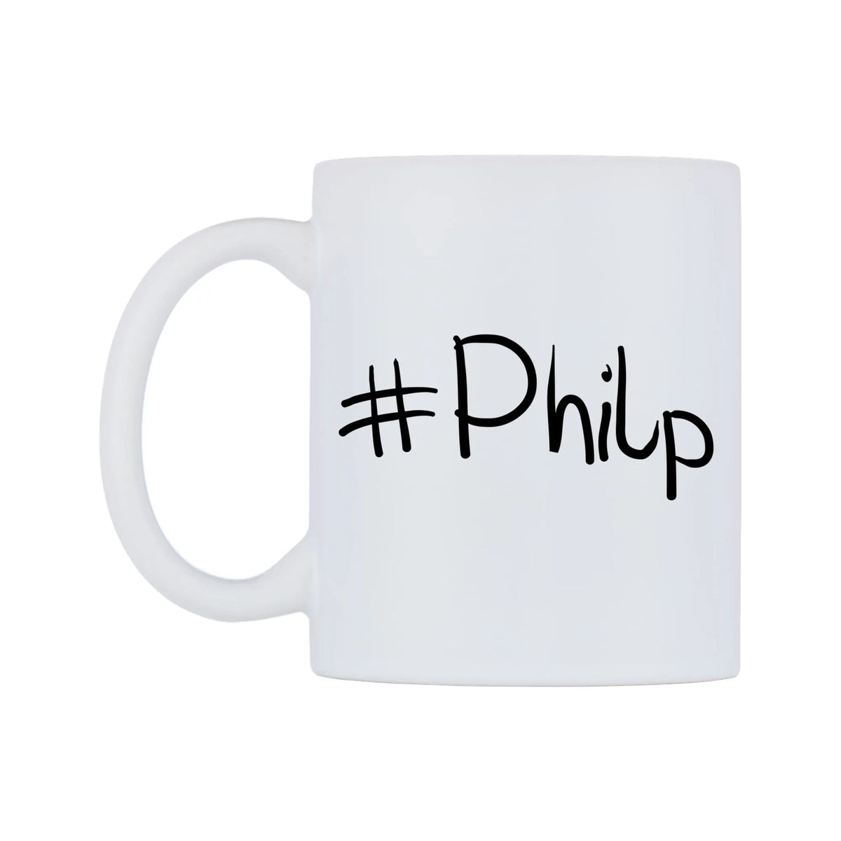 Philp Mug — mug, right side, on a white background