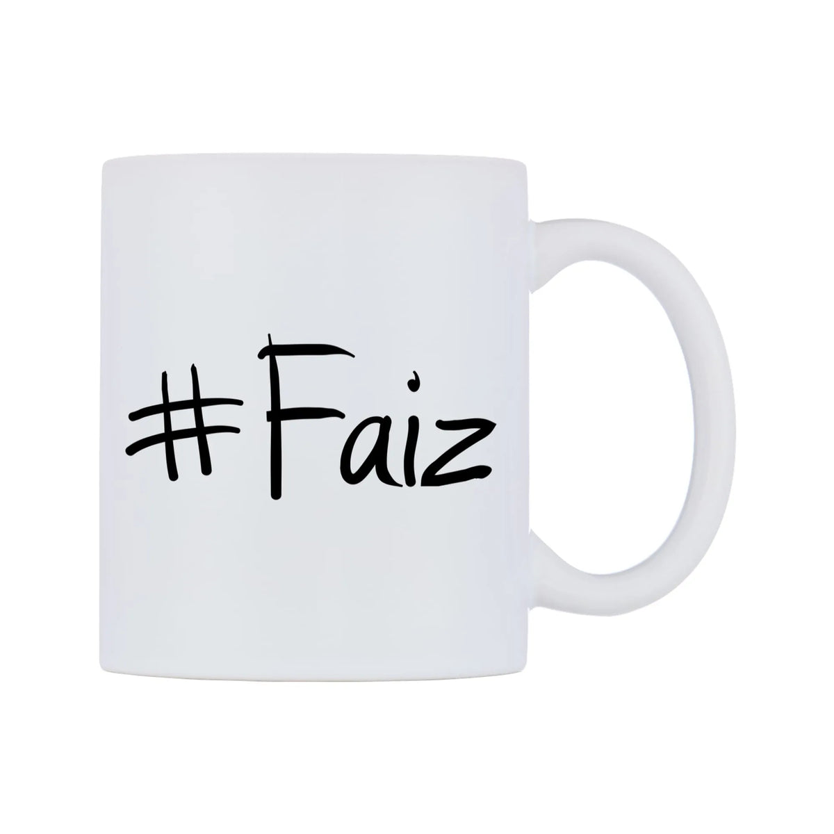 Faiz Mug — mug, left side, on a white background