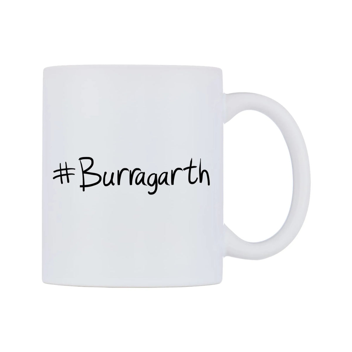 Burragarth Mug — mug, left side, on a white background