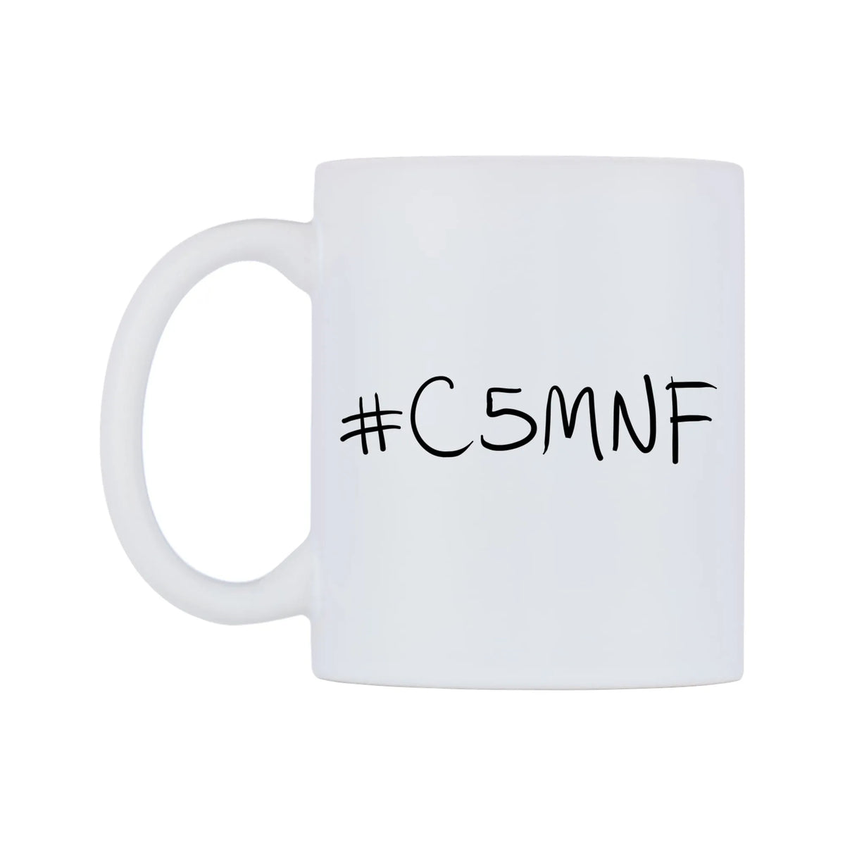 C5MNF Mug — mug, right side, on a white background