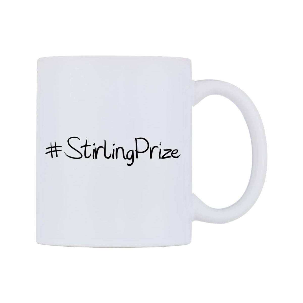 StirlingPrize Mug — mug, left side, on a white background