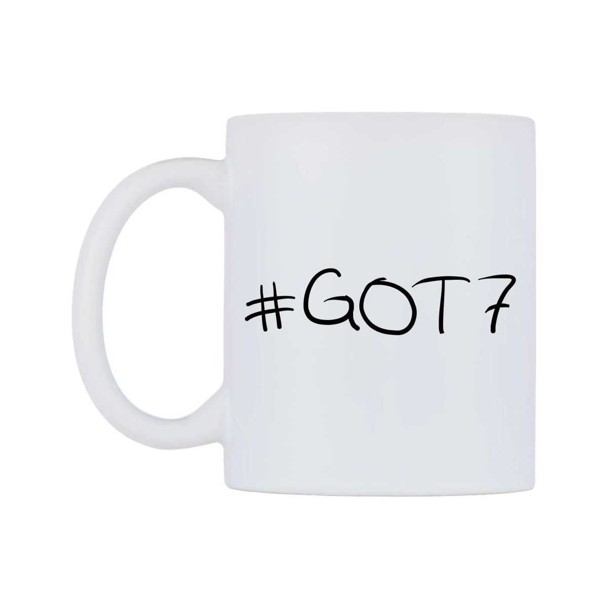 GOT7 Mug — mug, right side, on a white background