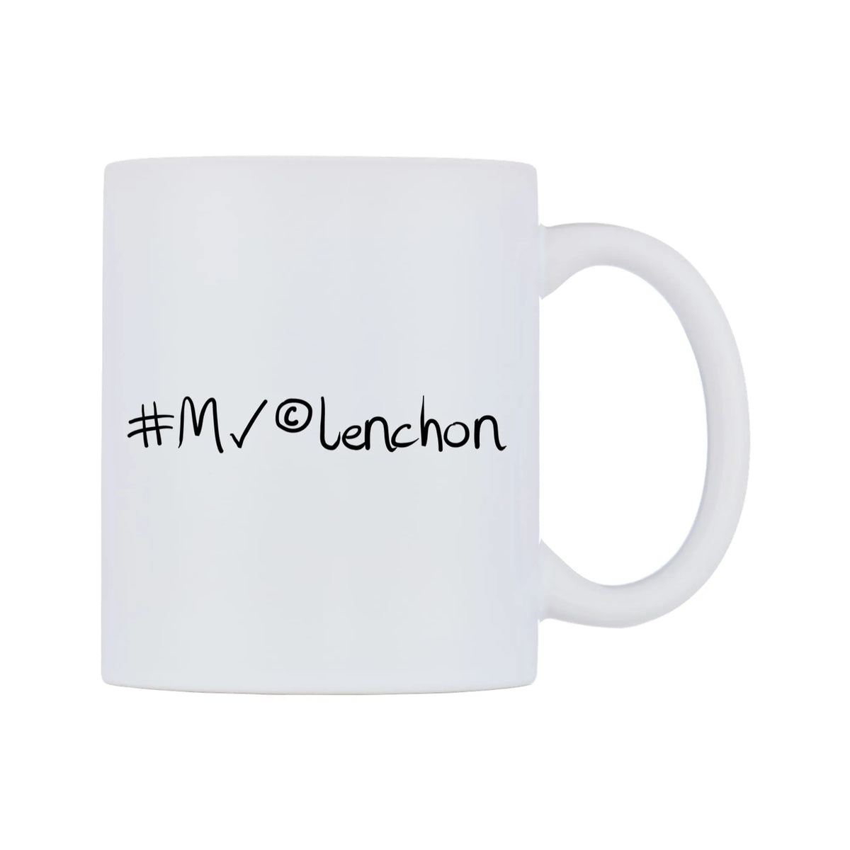Mélenchon Mug — mug, left side, on a white background