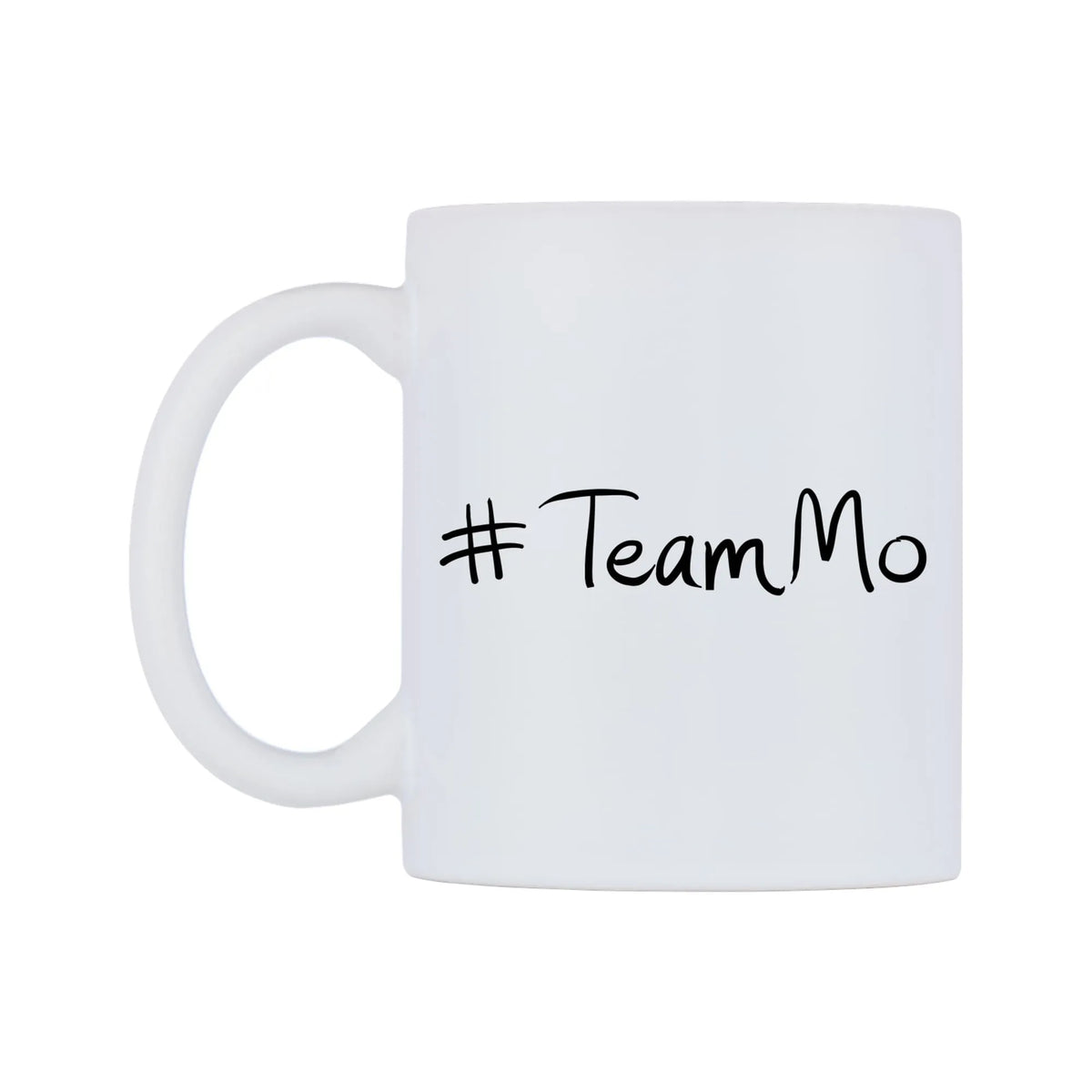 TeamMo Mug — mug, right side, on a white background