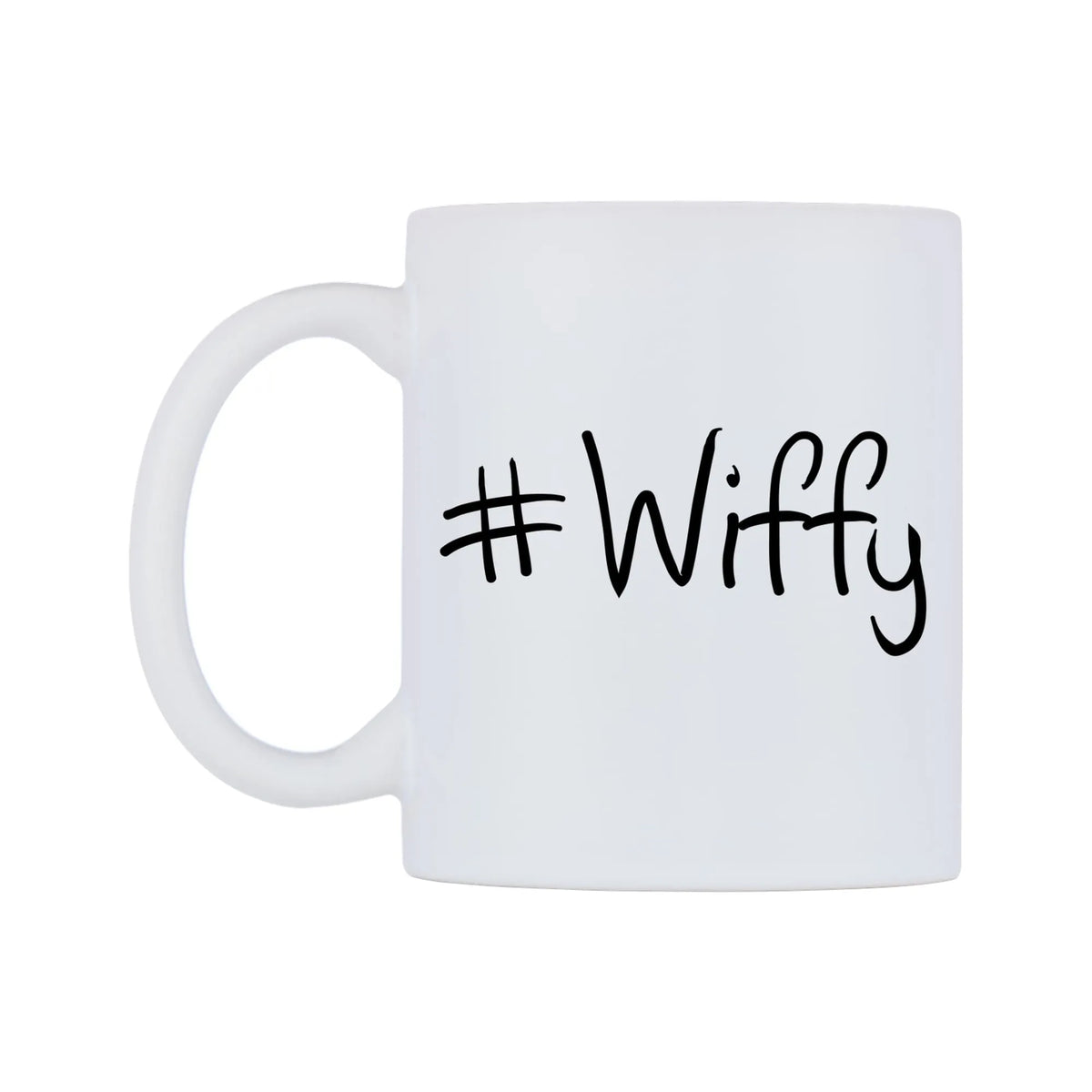 Wiffy Mug — mug, right side, on a white background