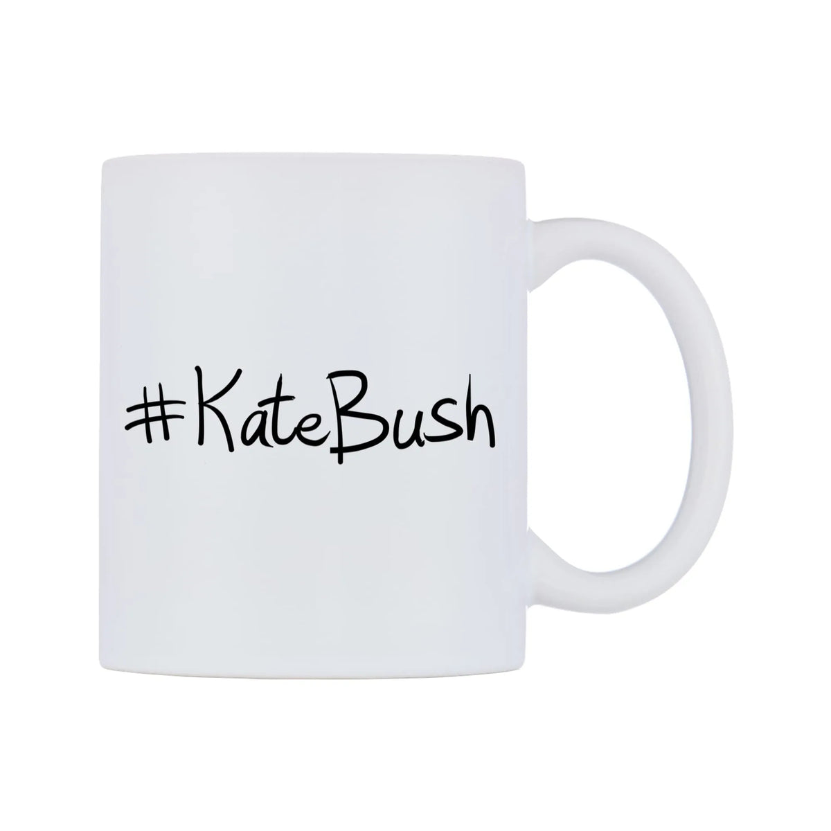 KateBush Mug — mug, left side, on a white background