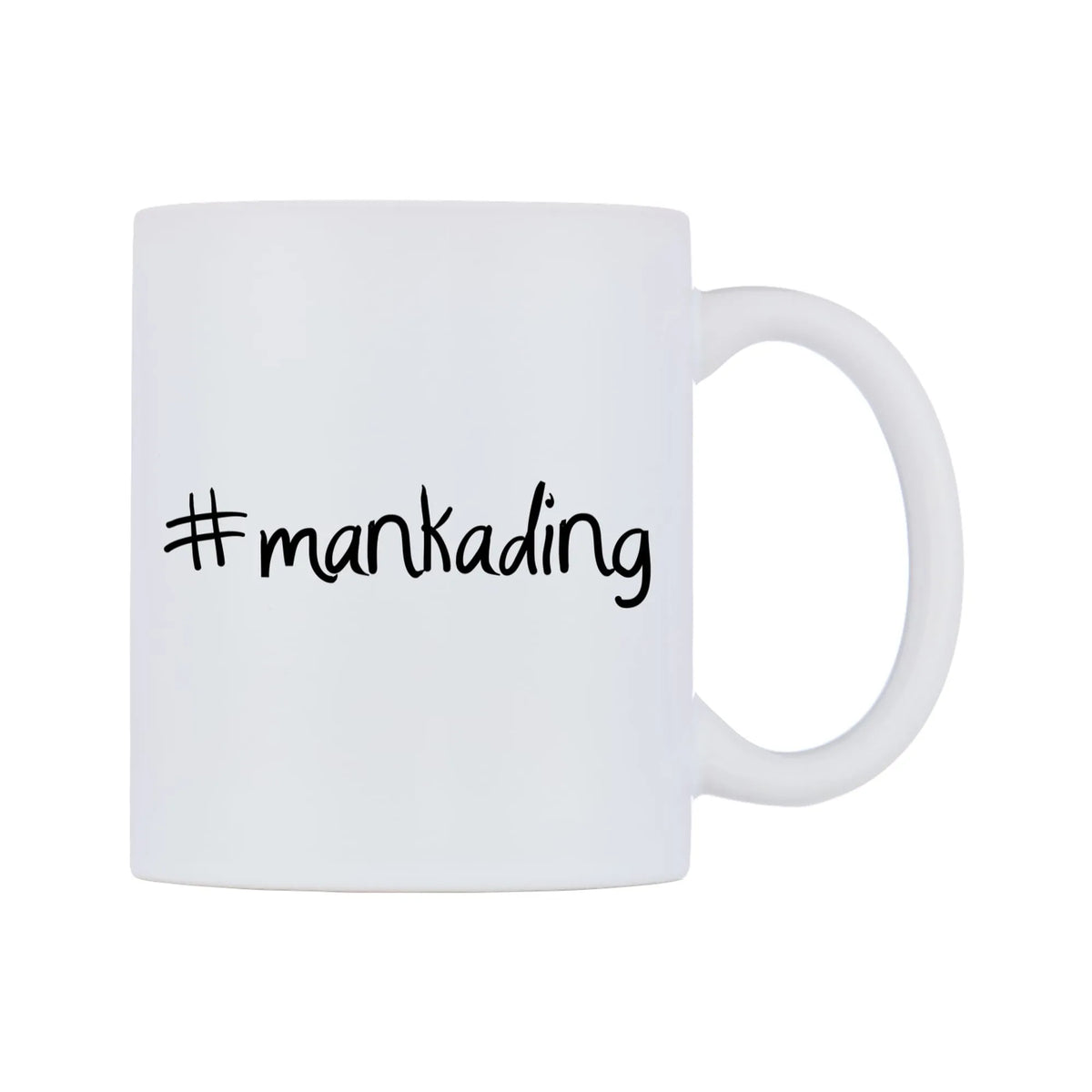 mankading Mug — mug, left side, on a white background