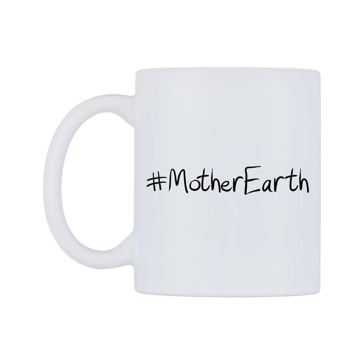 MotherEarth Mug — mug, right side, on a white background