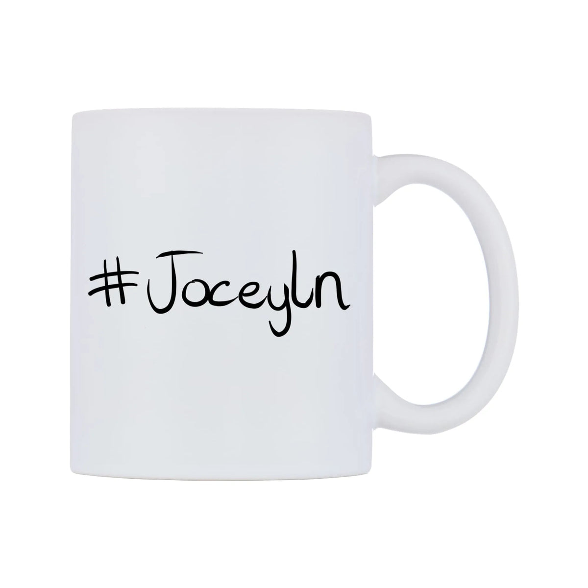 Joceyln Mug — mug, left side, on a white background
