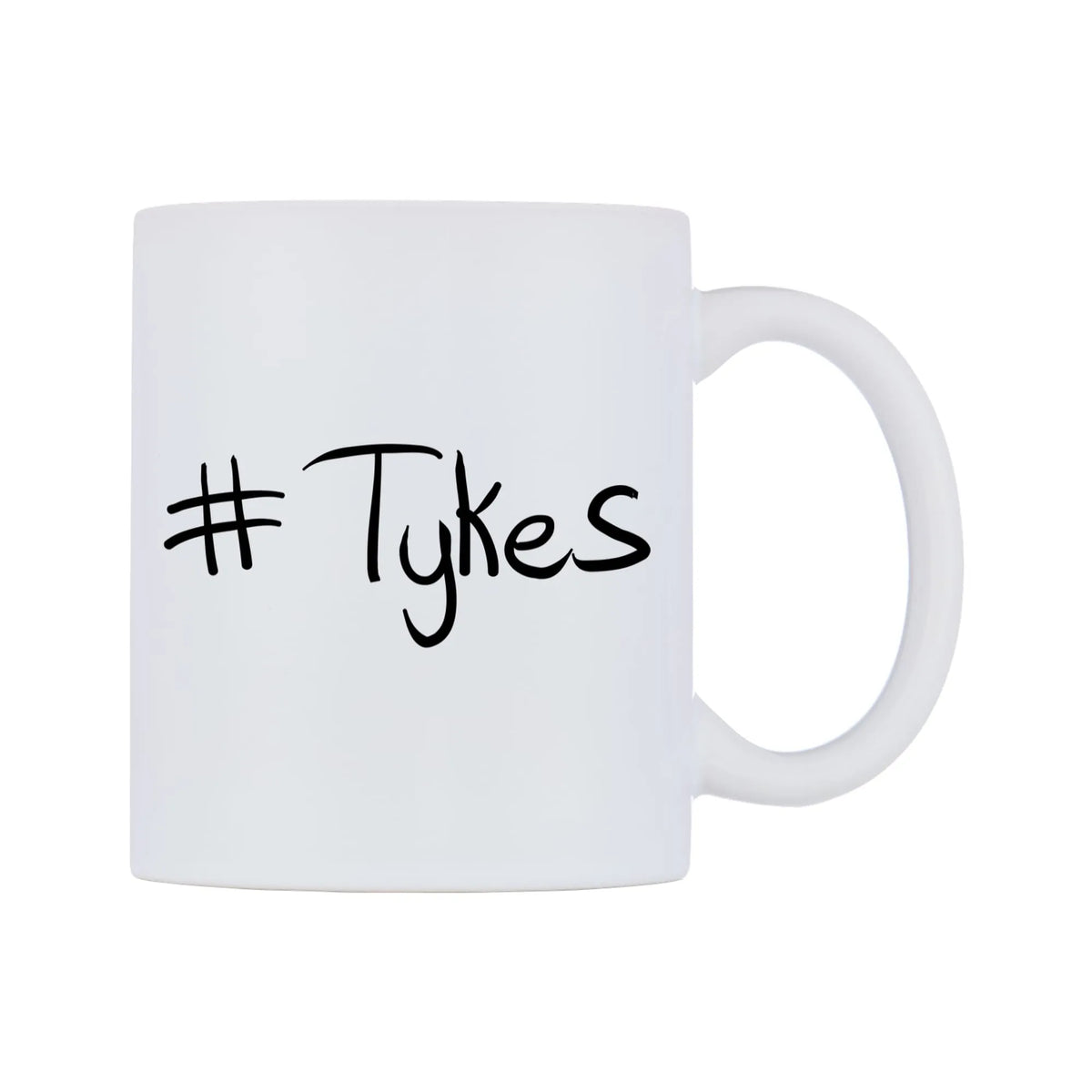 Tykes Mug — mug, left side, on a white background