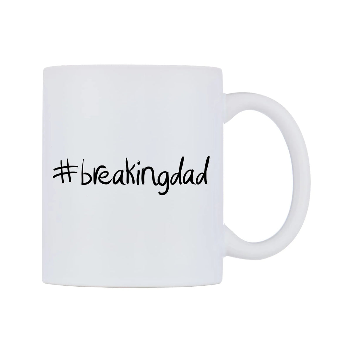 breakingdad Mug — mug, left side, on a white background