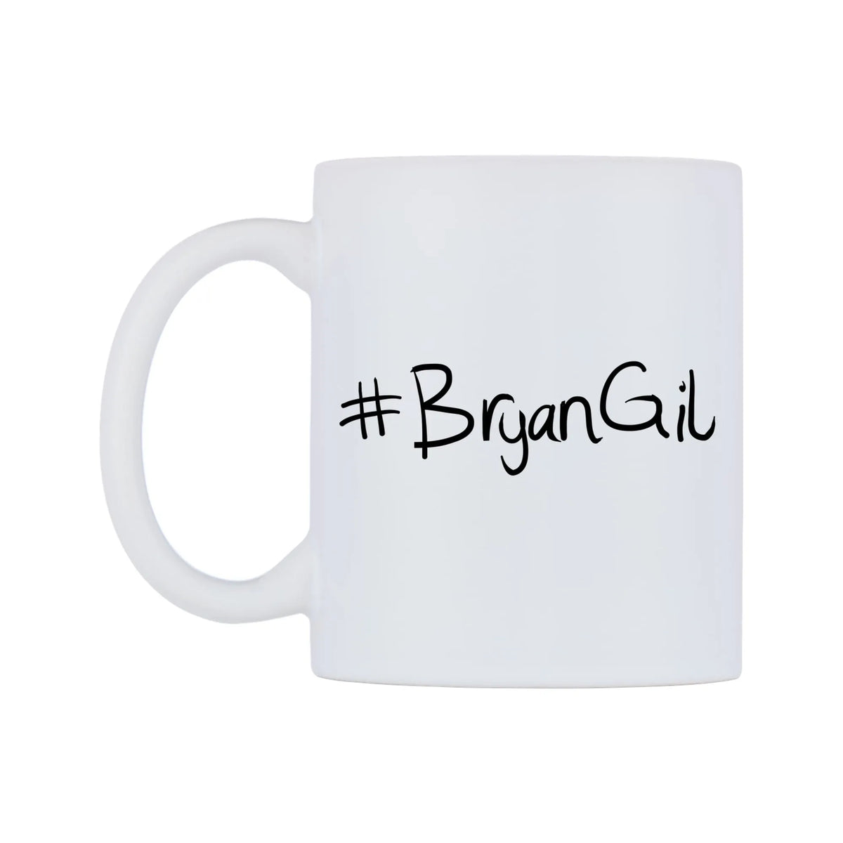 BryanGil Mug — mug, right side, on a white background
