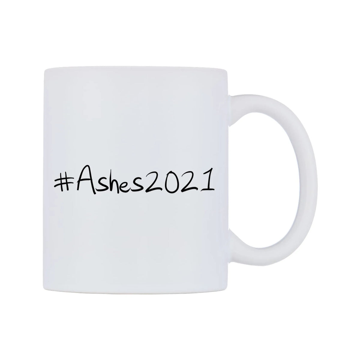Ashes2021 Mug — mug, left side, on a white background