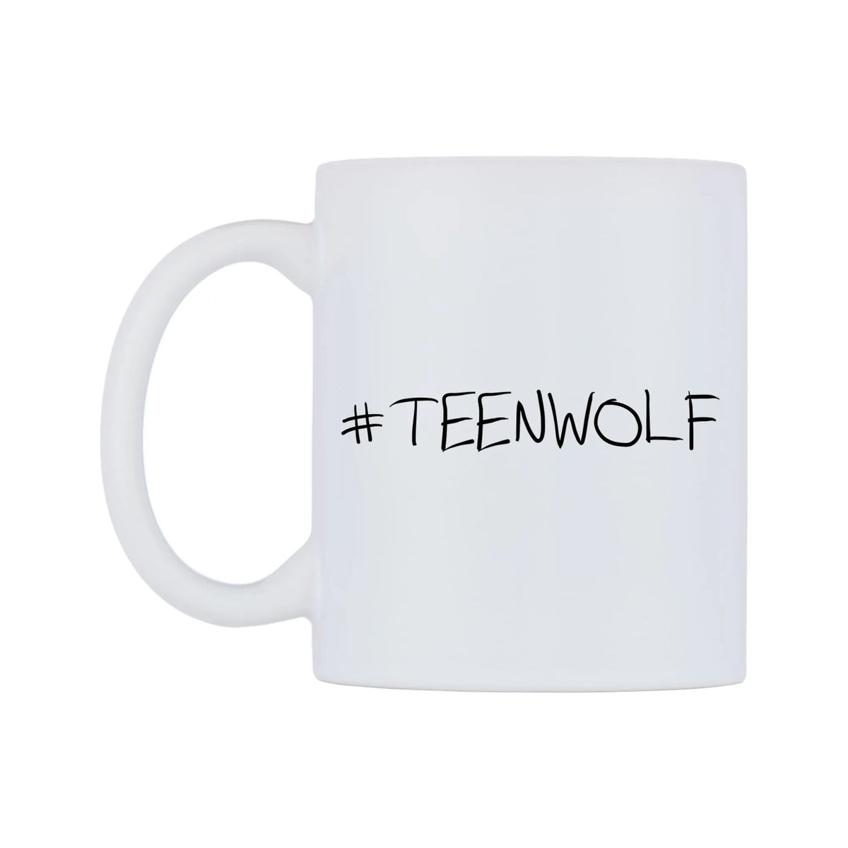 TEENWOLF Mug — mug, right side, on a white background