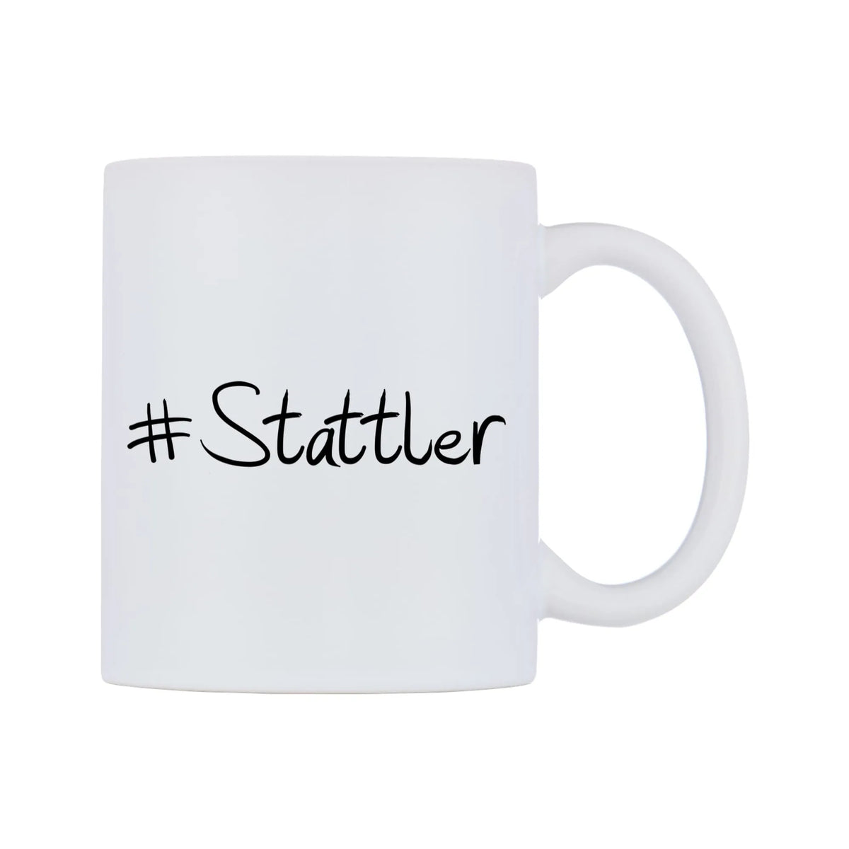 Stattler Mug — mug, left side, on a white background