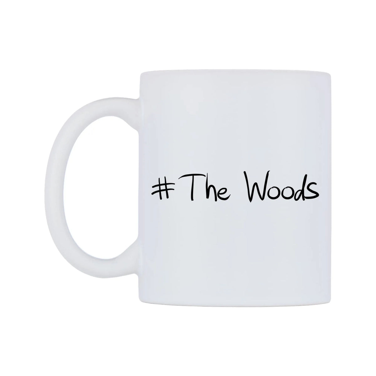 The Woods Mug — mug, right side, on a white background