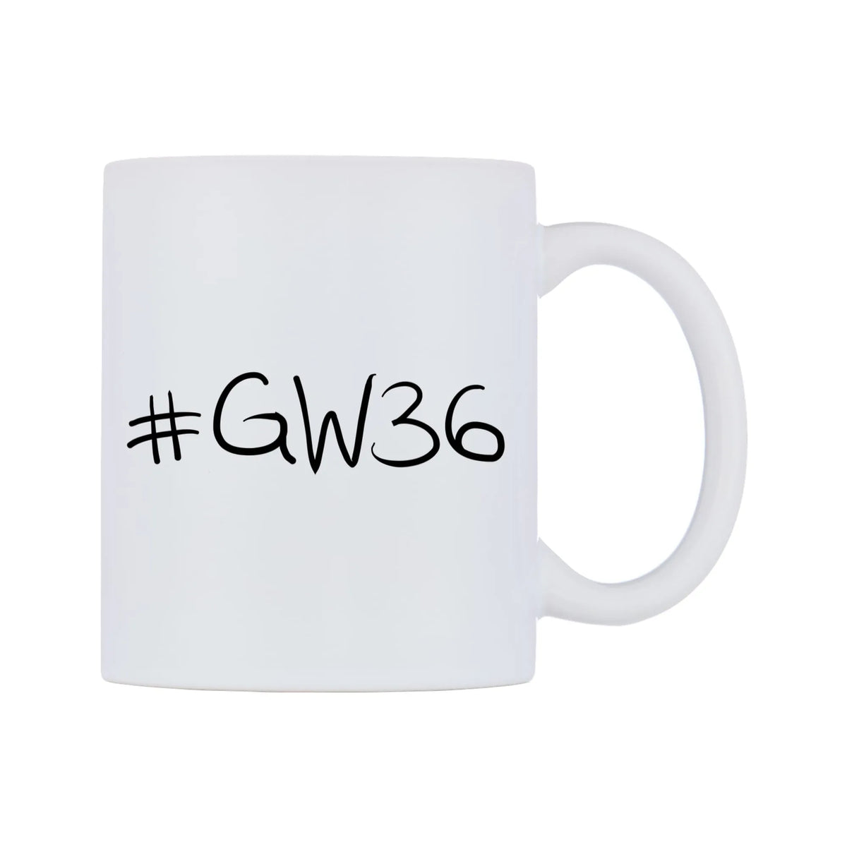 GW36 Mug — mug, left side, on a white background
